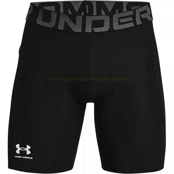 Under Armour Mens HeatGear Compression Shorts - Black - XS