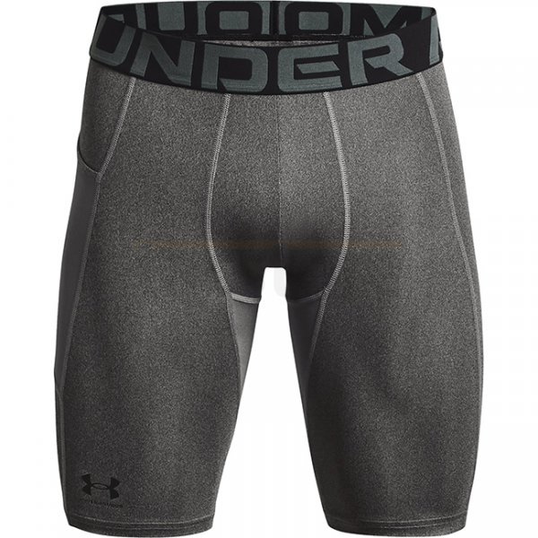 Under Armour Mens HeatGear Pocket Long Shorts - Carbon Heather - 2XL