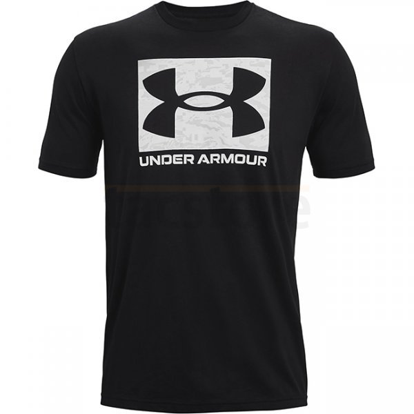Under Armour Mens ABC Camo Boxed Logo Short Sleeve - Black - XL