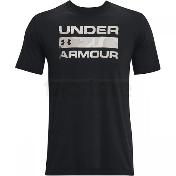 Under Armour Mens Stacked Logo Fill T-Shirt - Black - 2XL