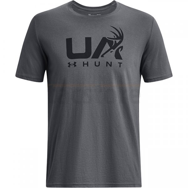 Under Armour Mens Antler Hunt Logo T-Shirt - Pitch Grey - 3XL