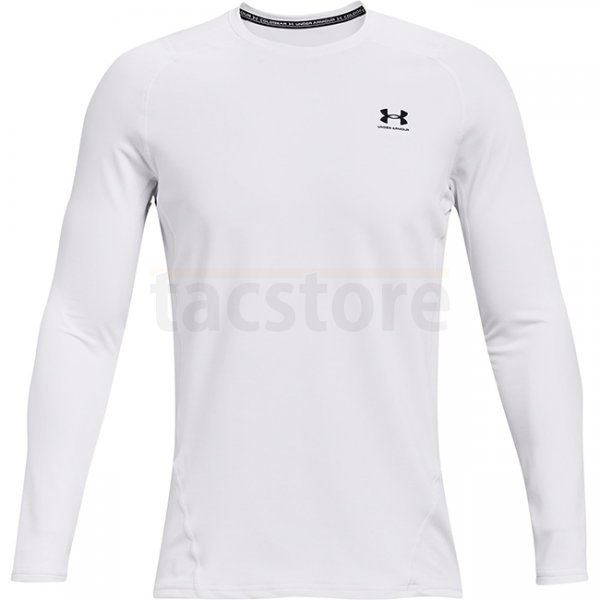 Under Armour Mens ColdGear Fitted Crew - White - 2XL