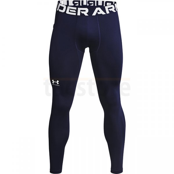 Under Armour Mens ColdGear Leggings - Navy Blue - M
