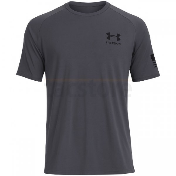 Under Armour Mens Tech Freedom Short Sleeve T-Shirt - Grey - 3XL