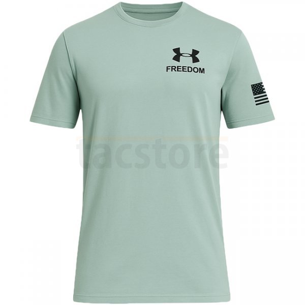 Under Armour Freedom Flag T-Shirt - Silica Green - XL