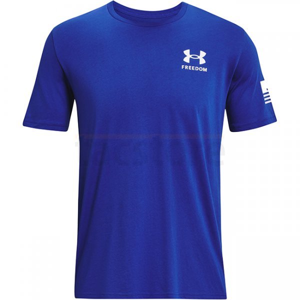 Under Armour Freedom Flag T-Shirt - Royal - XL