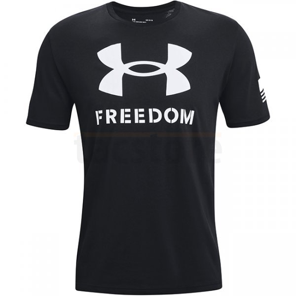 Under Armour Freedom Logo T-Shirt - Black - 3XL