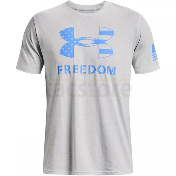 Under Armour Freedom Logo T-Shirt - Halo Grey Light Heather - S