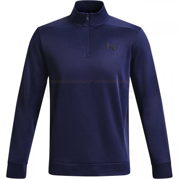 Under Armour Mens Armour Fleece 1/2 Zip - Navy Blue - 3XL