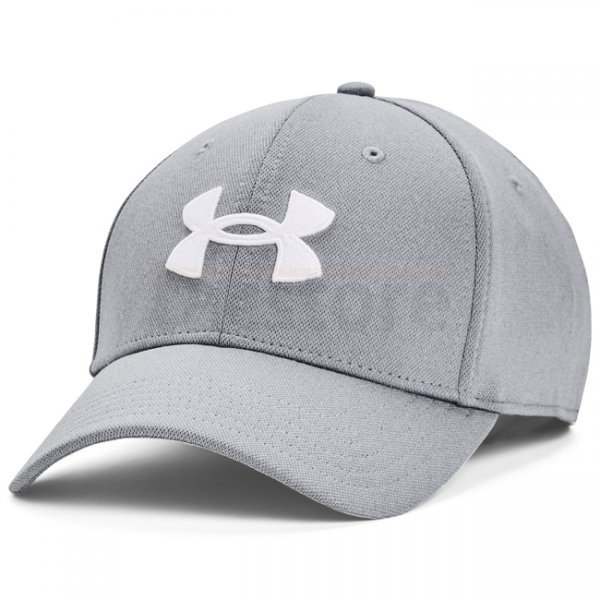 Under Armour Mens Blitzing Low Stretch Fit Cap - Steel - S/M