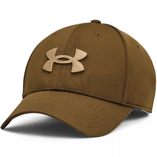 Under Armour Mens Blitzing Low Stretch Fit Cap - Coyote - S/M