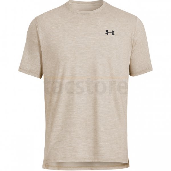 Under Armour Tech Vent Short Sleeve - City Khaki / Khaki Base / Black - S