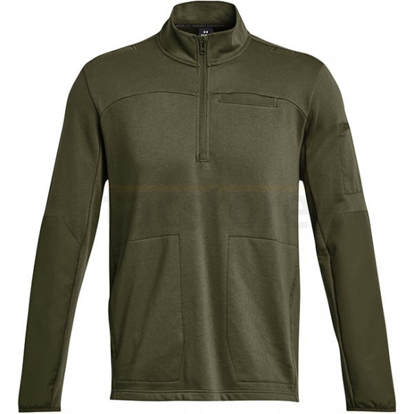 Under Armour Rival Fleece Tactical Job 1/4 Zip - Marine OD Green - S
