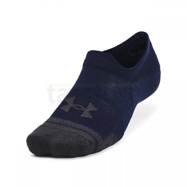 Under Armour Performance Tech 3-Pack Ultra Low Socks - Navy Blue / White / Jet Grey - L