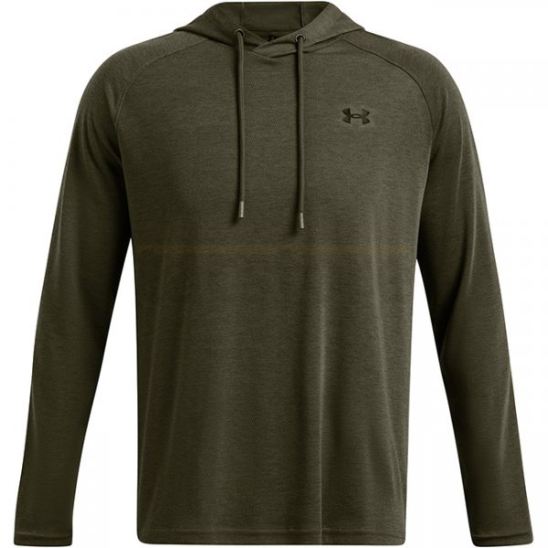 Under Armour Mens Expanse Hoodie - Marine OD Green / Baroque Green - S