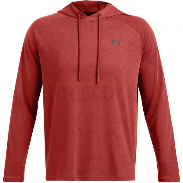 Under Armour Mens Expanse Hoodie - Earthen Orange / Black - 2XL
