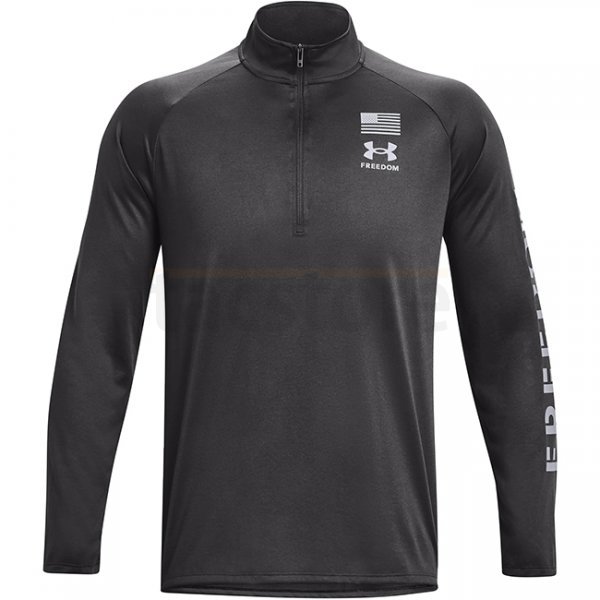 Under Armour Freedom Tech 1/2 Zip - Jet Grey - 2XL