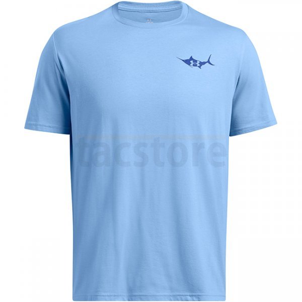 Under Armour Mens Marlin Short Sleeve - Tech Blue - S