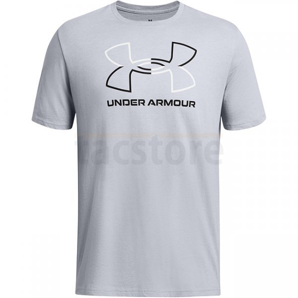 Under Armour Mens Foundation Short Sleeve - Light Grey - XL