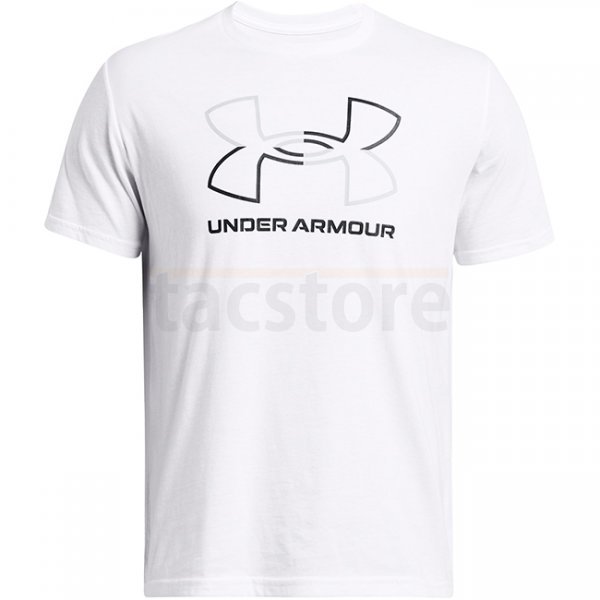 Under Armour Mens Foundation Short Sleeve - White - 2XL