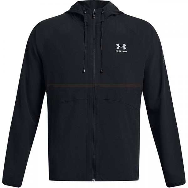 Under Armour Mens Freedom Windbreaker Jacket - Black - 3XL