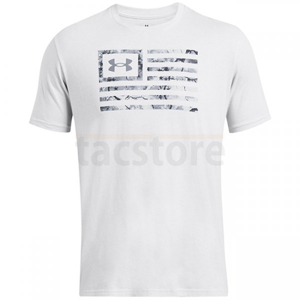 Under Armour Mens Freedom Flag Printed T-Shirt - Halo Grey - 2XL