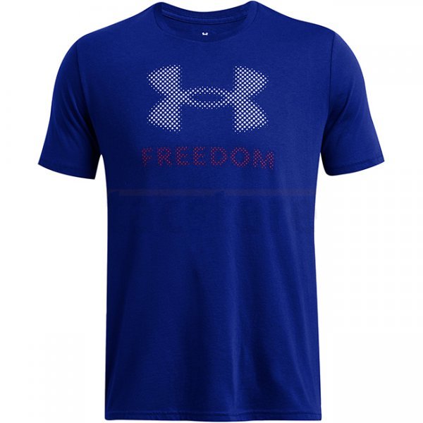 Under Armour Mens Freedom Amp T-Shirt - Royal - XL