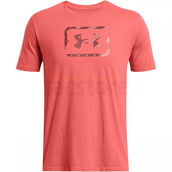 Under Armour Mens Freedom Hook T-Shirt - Cinna Red - M