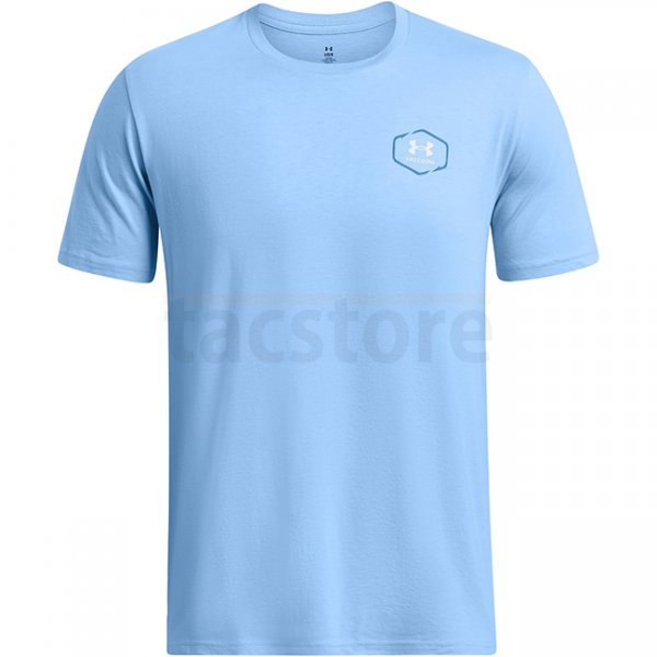 Under Armour Mens Freedom Marlin T-Shirt - Carolina Blue - S