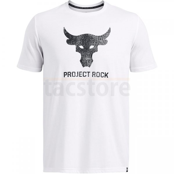 Under Armour Project Rock Payoff T-Shirt - White / Black - L