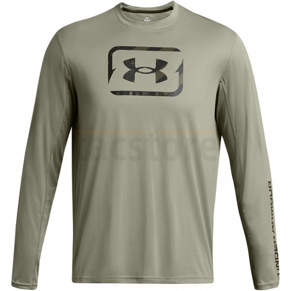 Under Armour Mens Fish Pro Freedom Long Sleeve - Grove Green - XL