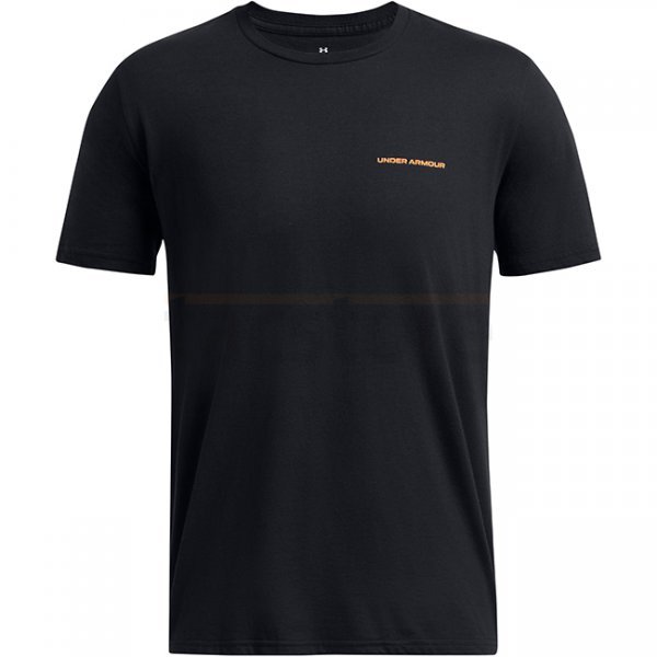 Under Armour Mens Schematic Elk Short Sleeve - Black / Grey - M