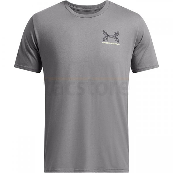 Under Armour Mens Schematic Elk Short Sleeve - Titan Grey / Anthracite - M
