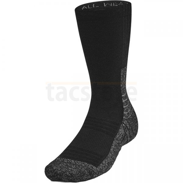 Under Armour All Weather Wool Boot Socks - Black / Anthracite / Grey - XL