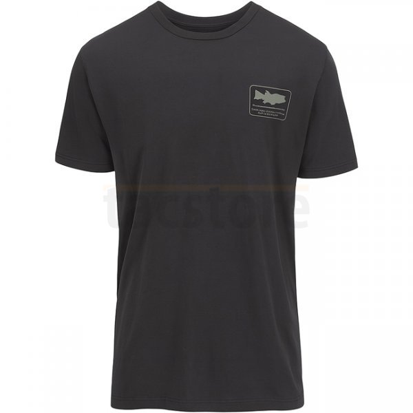 Under Armour Mens Bass Short Sleeve - Anthracite / Silica Green - S