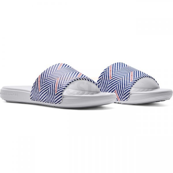 Under Armour Ansa Graphic Slides - Royal - 12
