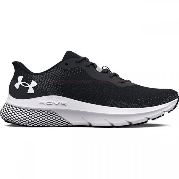 Under Armour Mens HOVR Turbulence 2 Running Shoes - Black / Jet Grey / White - 8.5