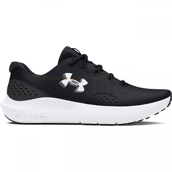 Under Armour Womens Charged Surge 4 Running Shoes - Anthracite / White - 5.5