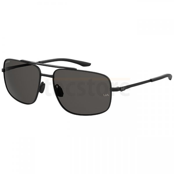 Under Armour Impulse Sunglasses - Matte Black - Grey Polarized