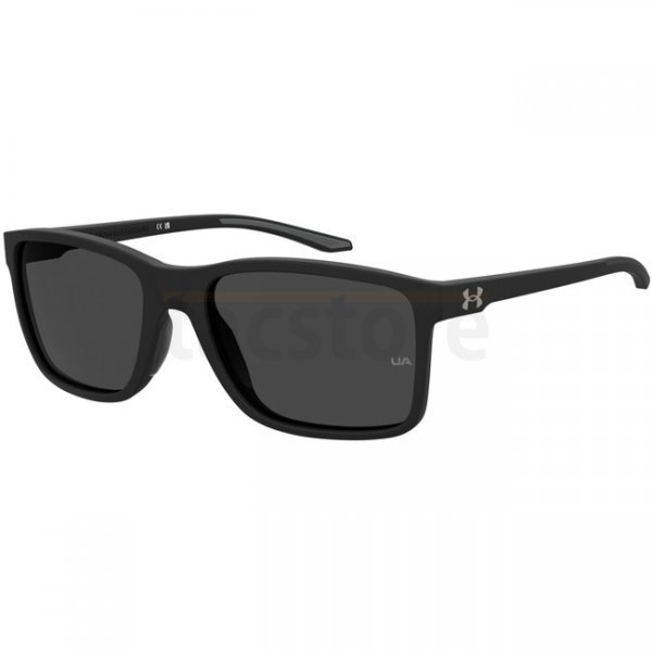 Under Armour Hustle XL Sunglasses - Matte Black - Grey