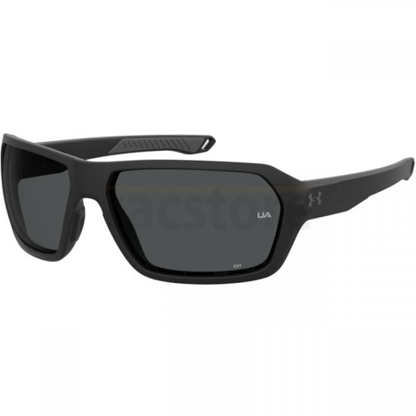 Under Armour Recon Sunglasses - Matte Black - Grey