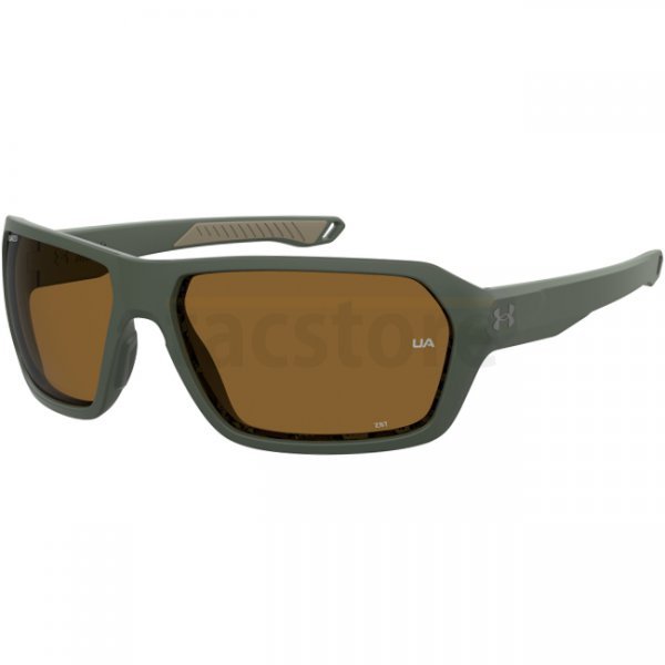 Under Armour Recon Sunglasses - Matte Baroque - Polarized Brown