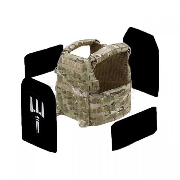 Pitchfork NIJ Level IIIA Warrior DCS Soft Armour Front Back & Sides Set - M