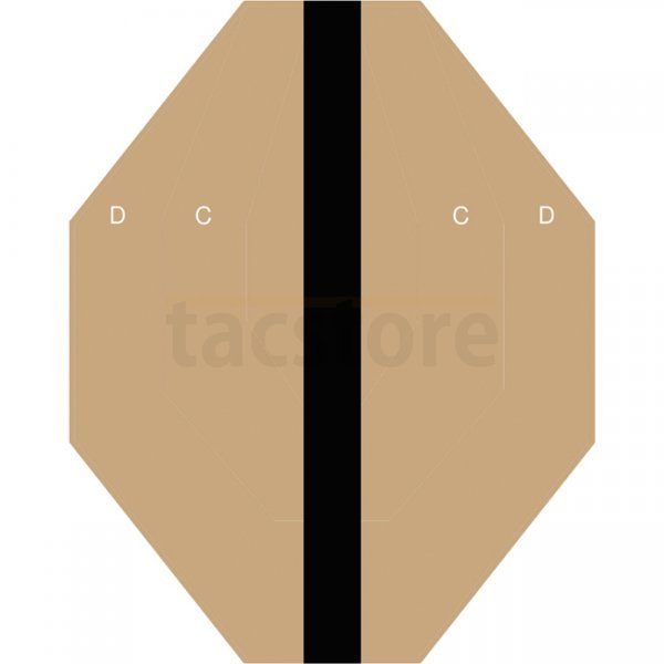 Range Solutions Shooting Target IPSC Hard Cover 2 50pcs