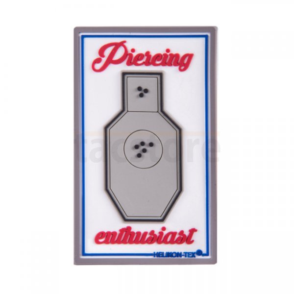 Helikon-Tex Piercing Enthusiast PVC Patch - White