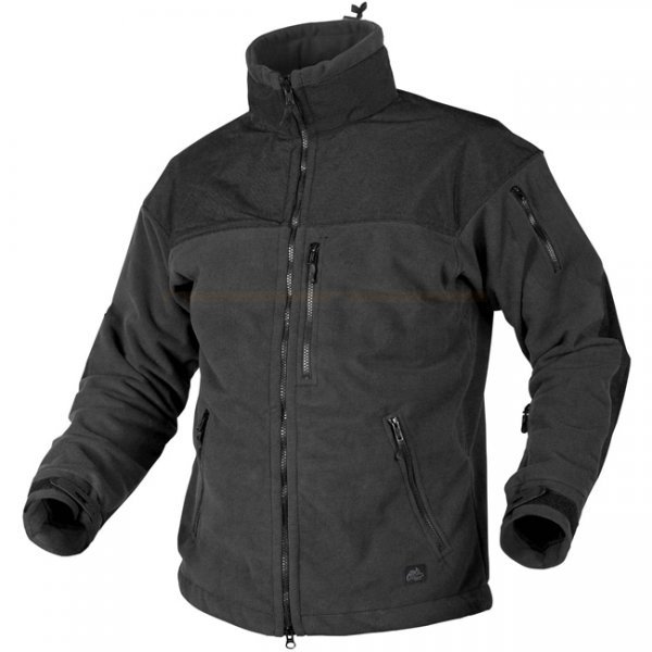 Helikon-Tex Classic Army Fleece Windblocker Jacket - Black - XS