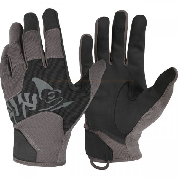 Helikon-Tex All Round Tactical Gloves - Black / Shadow Grey A - 2XL