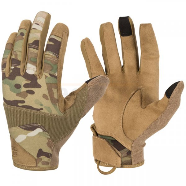 Helikon-Tex Range Tactical Gloves - Multicam / Coyote A - S