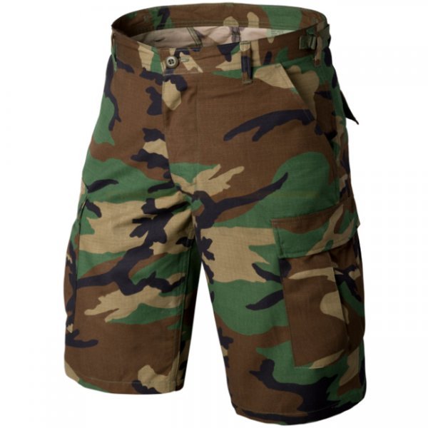 Helikon-Tex BDU Shorts PolyCotton Ripstop - US Woodland - XS