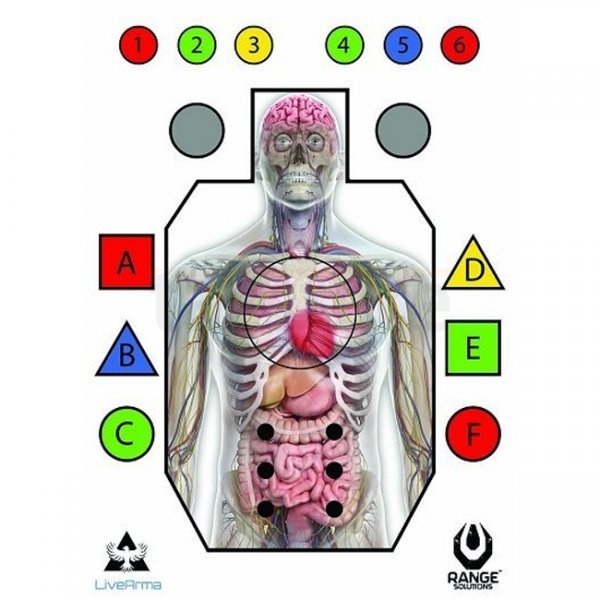 Range Solutions Live Arma Shooting Target 50 Pcs